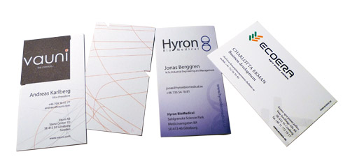 various business cards (pdf)