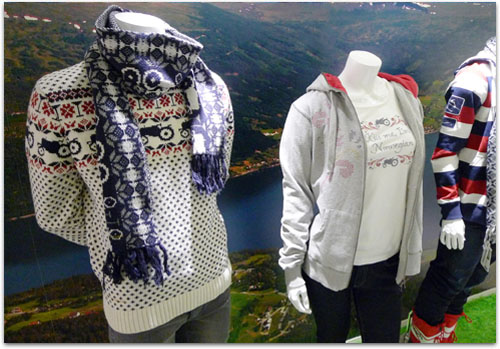 a few of the clothes that I helped design